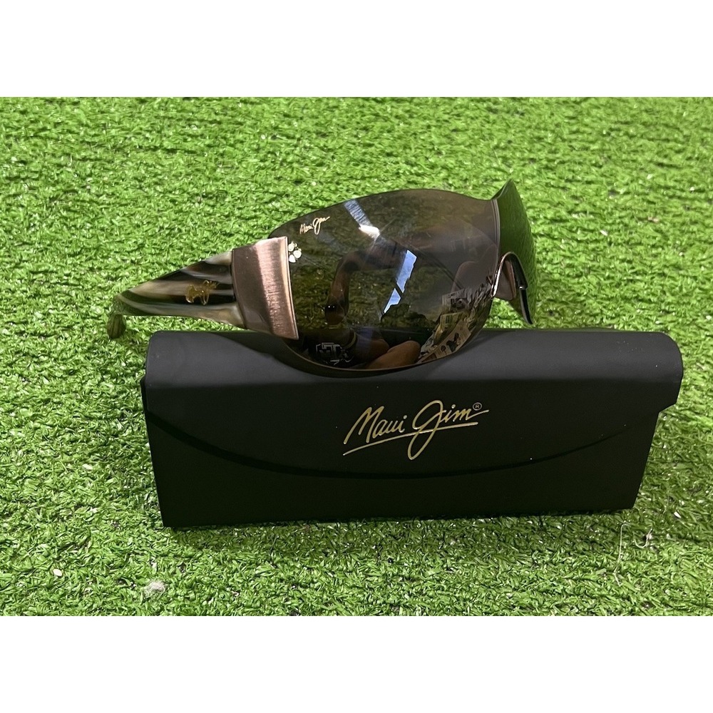 Maui Jim Kula MJ 514 23 Tortoise Copper Stripe Frame HCL Bronze Polarized Lenses